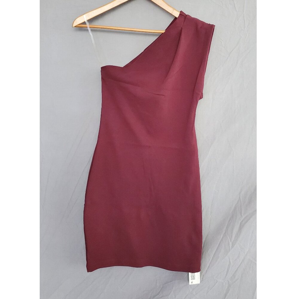 American Apparel One Shoulder Mini Dress